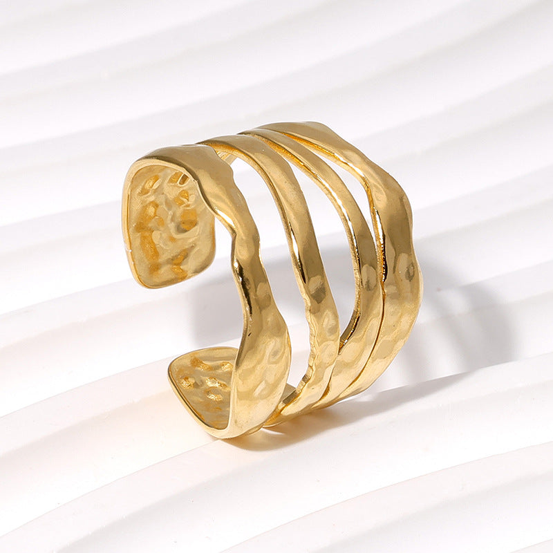 RING, GOLD PLATED