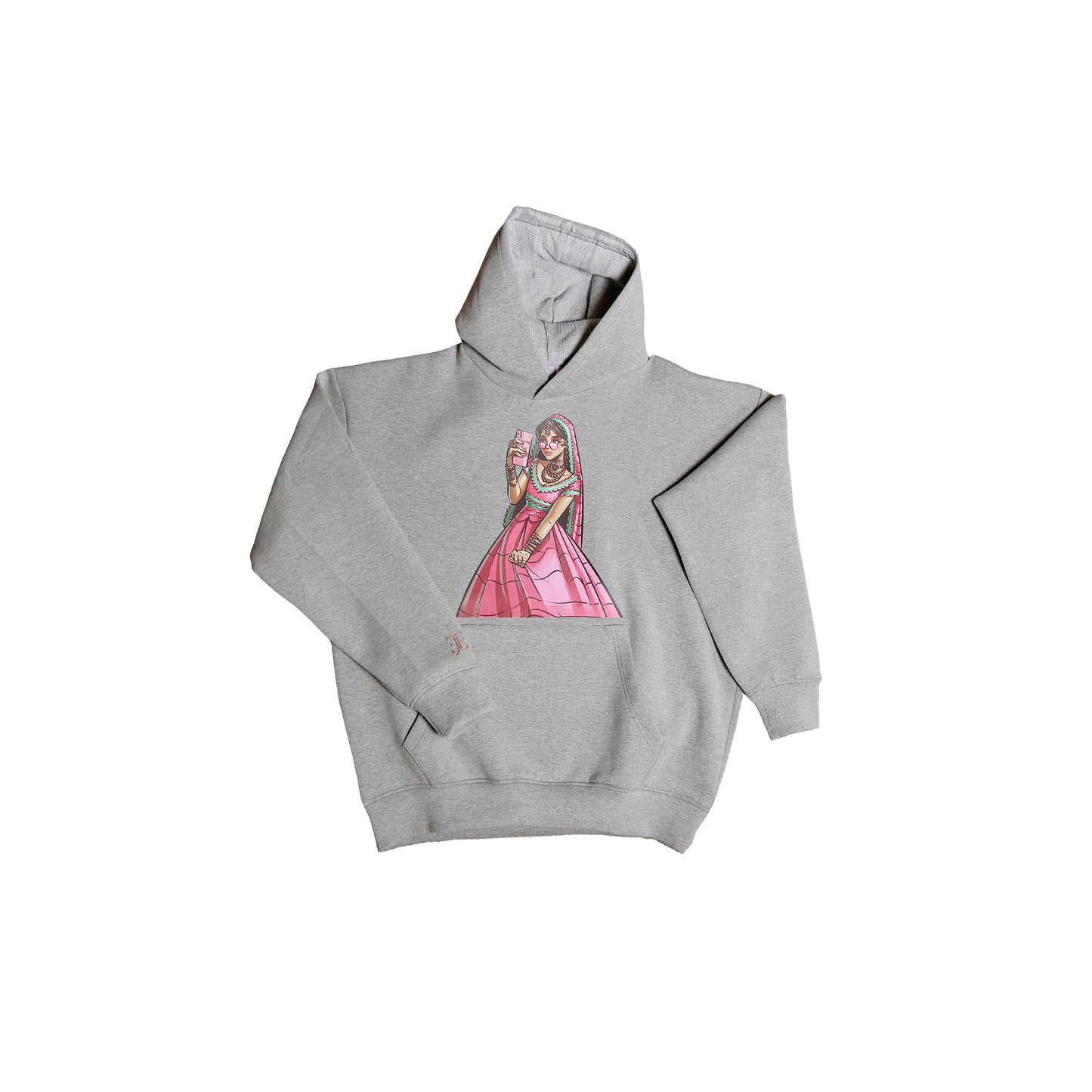 Grey Princess Jiji Hoodie