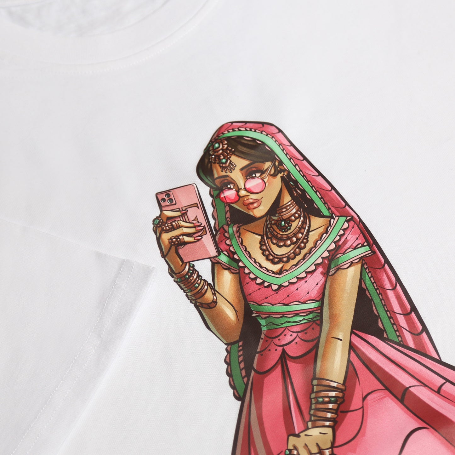 Princess JiJi White Oversize T-Shirt