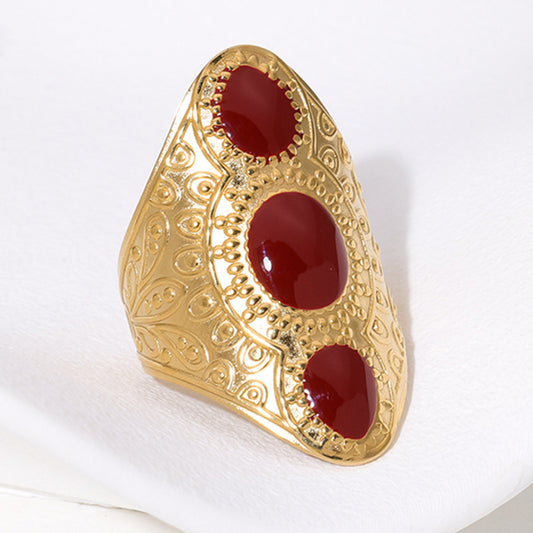 RING, GOLD PLATED