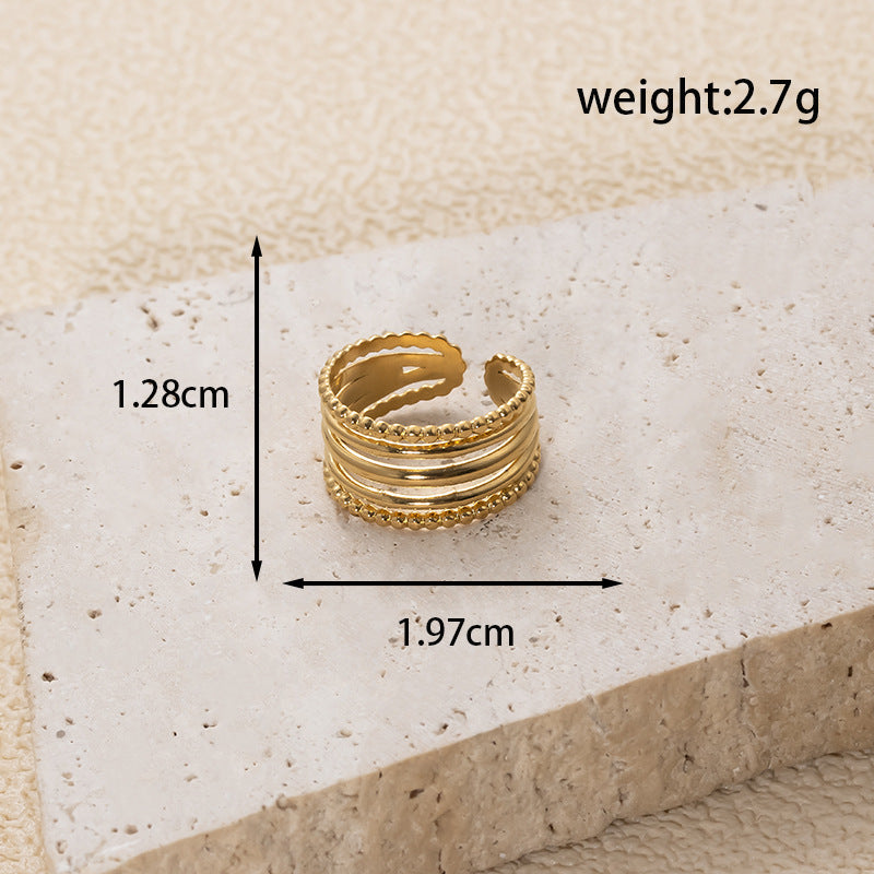 RING, GOLD PLATED