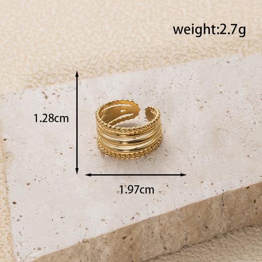 RING, GOLD PLATED