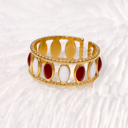 RING, GOLD PLATED