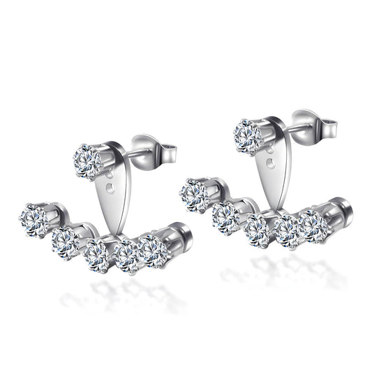 EARRINGS, STAINLESS STEEL