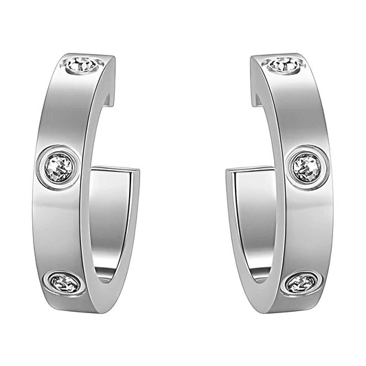 EARRINGS, STAINLESS STEEL