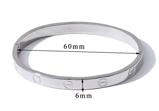 BRACELET, PLATED STEEL