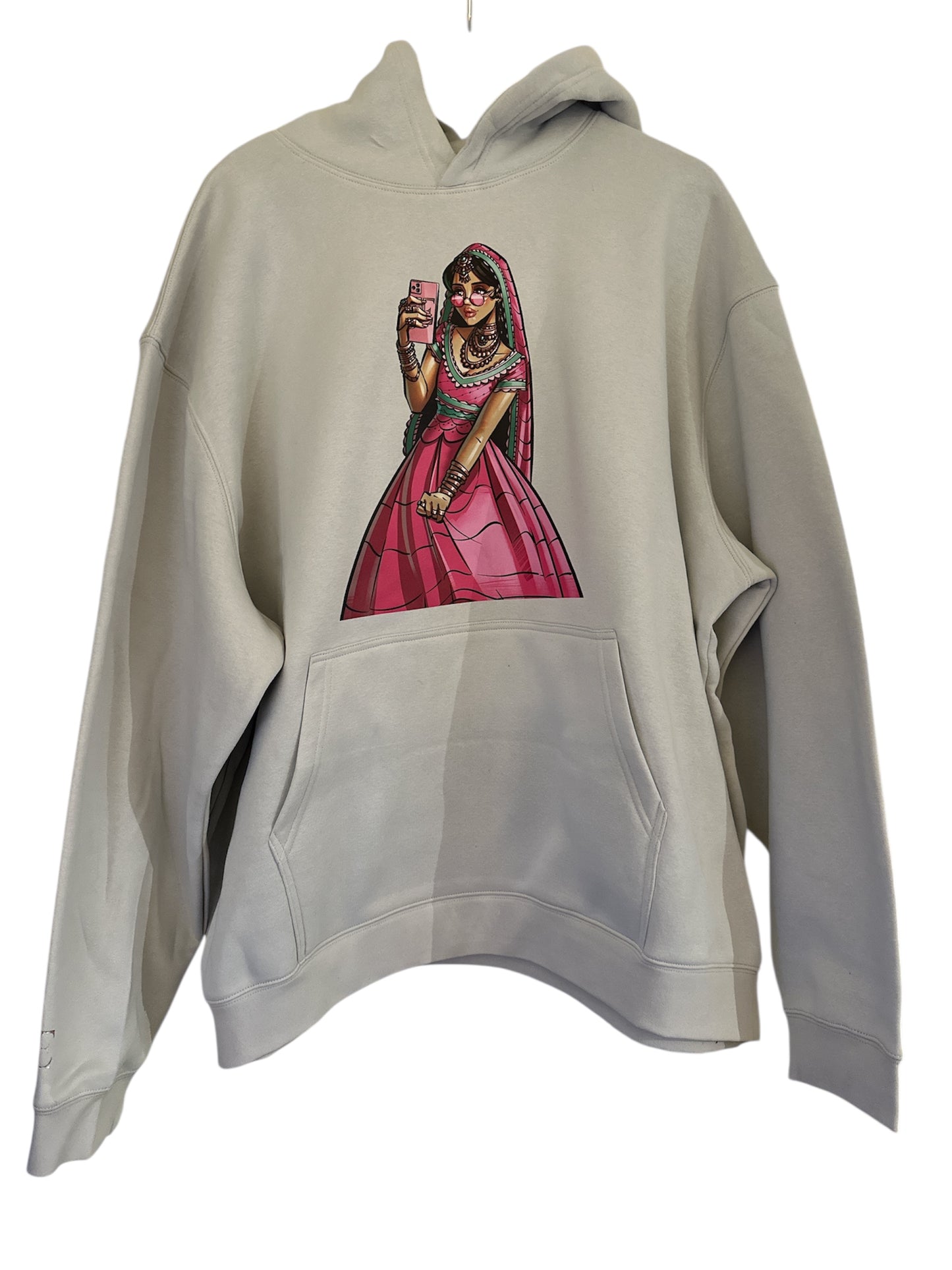 Princess JiJi  Lunar Grey Hoodie