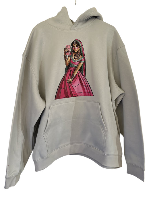 Princess JiJi  Lunar Grey Hoodie